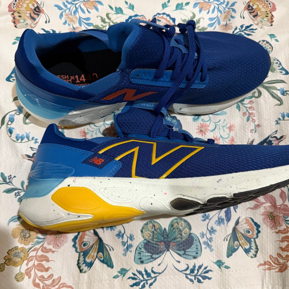 NWOB New Balance Fresh‎ Foam 1440 Running Shoes Comfort Athletic Blue 14